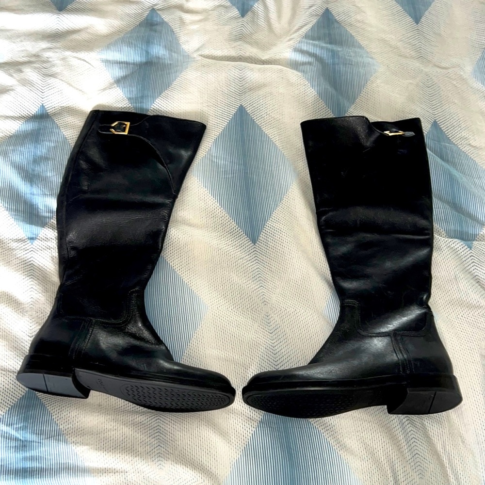 Cole Haan Women’s Black Leather Boots Size 6